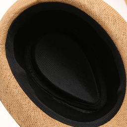 Шляпа мужская MINAKU, размер 58, светло-коричневая