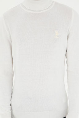 Мужской белый базовый свитер Неожиданная скидка в корзине - U.s. polo assn фото 6