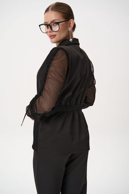 Пиджак Кейти (чёрный) - Эльза фото 25