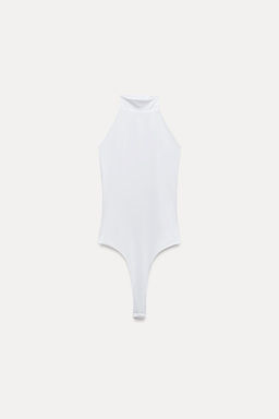 OPEN BACK HALTER BODYSUIT - Zara фото 15