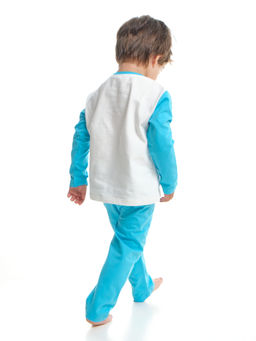 Пижама UD 1057 касар/голубой