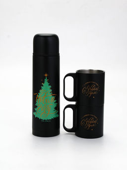 Подарочный набор новогодний «Новый год», термос 500 мл, кружка 2 шт.