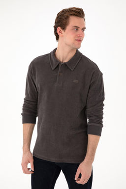 Мужская антрасит толстовка сюрприза в корзине - U.s. polo assn фото 3