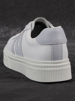 03-YC380-1 WHITE Кроссовки женские (натуральная кожа)
