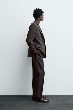 LIMITED EDITION 100% WOOL SUIT BLAZER - Zara фото 7