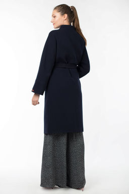 Пальто женское демисезонное (пояс) - El podio фото 4