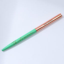 Ручка шариковая, синяя паста, 1.0 мм, металлическая с поворотным механизмом Ты совершенна