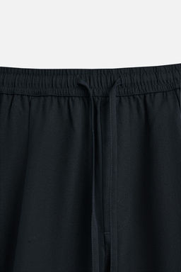 RELAXED FIT LYOCELL TROUSERS - Zara фото 9