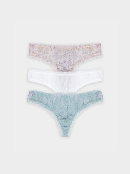 Трусы бразилиана женские в наборе, 3 шт - Mark formelle фото 9