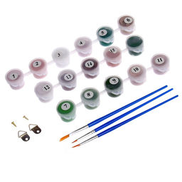 Картина по номерам на холсте с подрамником Цветы для души, 20?30 см