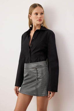 Mini Kemerli Par?lt?l? Party Etek TPRAW26ET00017 - Trendyolmilla фото 4