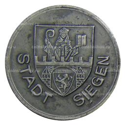 50 пфеннигов 1918 года Германия  Нотгельд Зиген
