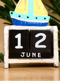 Календарь настольный Парусник, 11516 см, дерево, жёлтый - Simaland фото 6