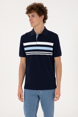 Erkek Lacivert Ti__rt Sepette S_rpriz _ndirim