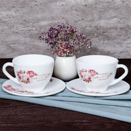 Чайный набор 12 предметов 220 мл картон / GB220/GD55-6A (6916) /уп 8/ серия Чайная роза - Галеонтрейд фото 9