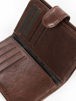 LACCOMA кредитница 199-3002-коричневый натуральная кожа  фото 4