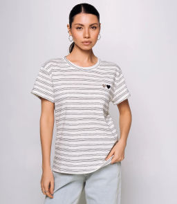 Футболка #КТ9101 (2), чёрный, белый