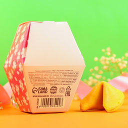 Цена за 2 шт. Печенье с предсказанием 8 марта. Расцветай, в коробке, 1 шт. - Фабрика счастья фото 5