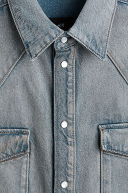 Camisa denim Oversized Fit - H&m фото 6