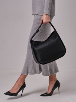 Сумка кожаная Deboro 30422 черный