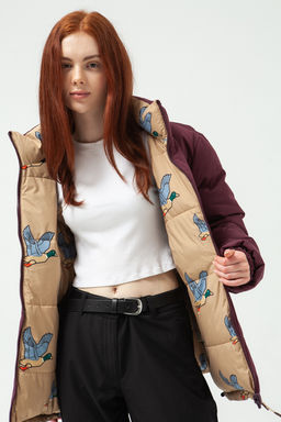 Куртка ЗАПОРОЖЕЦ Baikal 2 Way BORDEUX/BEIGE  фото 17