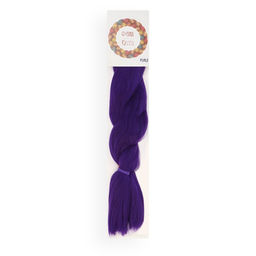 SOFT DREADS Канекалон однотонный, гофрированный, 60 см, 100 гр, цвет сиреневый(#PURLE) - Queen fair фото 3