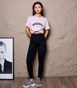 Леггинсы #КТ2203 (4), чёрный