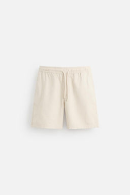 TEXTURED REGULAR FIT BERMUDA SHORTS - Zara фото 16