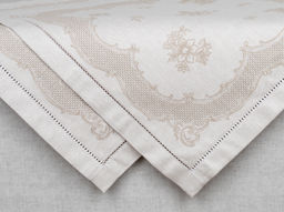 01с-44ЯК Салфетка 45*45 "Татьяна" цв. бежевый (по 6 шт