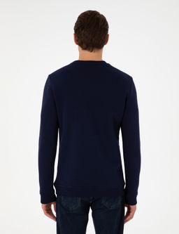 Lacivert Regular Fit Sweatshirt - Pierre cardin фото 5