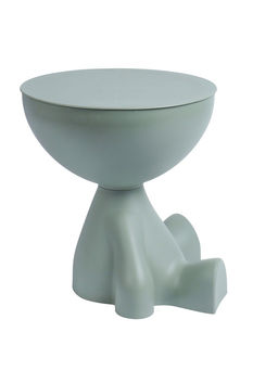 Столик журнальный, 370×370×410 мм, цвет серый