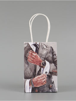 Цена за 4 шт. Пакет подарочный «Мужской», 10 × 15 × 6 см