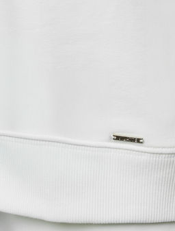 VILATTE / Футболка из футера двухнитки с эластаном  фото 2