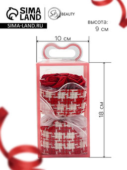 Букет из трех красных мыльных роз - SB BEAUTY фото 2