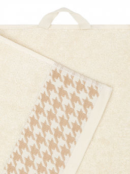 Полотенце для рук 35x70 молочный махровая ткань