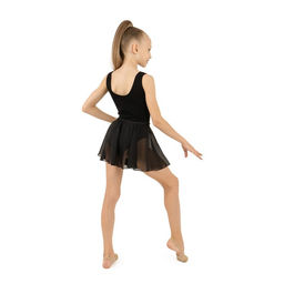 Юбка-солнце гимнастическая Grace Dance, р. 32-34, цвет чёрный  фото 5