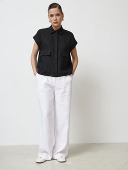 Блузка женская КЛ-7842-ИЛ24 черная