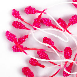 Blumentag Тычинки для искусственных цветов TIC/MBF-3 10 х 85 шт красный/red фото 6