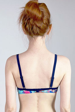 Верх купальника Barbara Multicolor-Navyblue