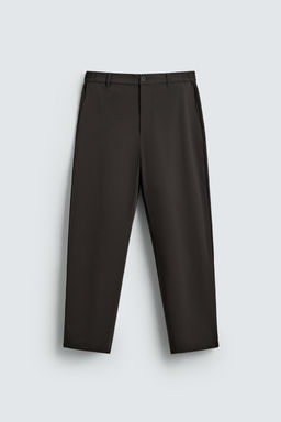 PANTAL?N REGULAR FIT CONFORT / Marr?n - Zara фото 7
