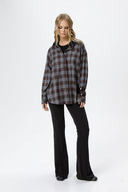 Рубашка Pirs 6251-Р коричневый  фото 2