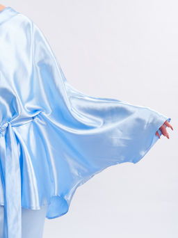 Шелковая блузка TBL73537BLU15 - Артесса фото 9