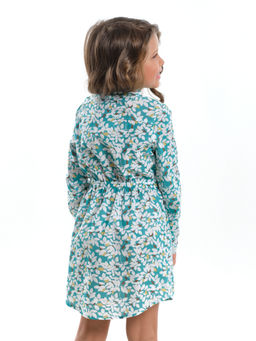Платье с длинным рукавом UD 6022 цветы - Mini maxi фото 7