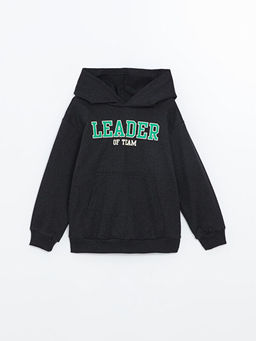 Kap??onlu Erkek ?ocuk Sweatshirt