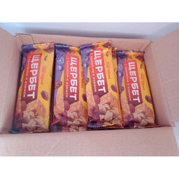 Щербет, блок с арахисом и изюмом, 16шт*50г