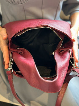 Сумка женская из телячьей кожи