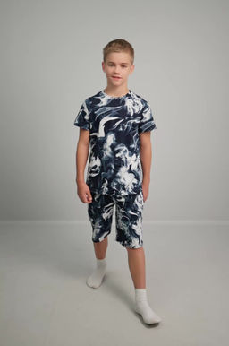 Хлопковый костюм для мальчика Happyfox