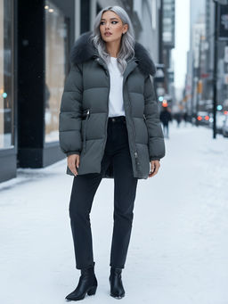 Куртка зимняя с мехом Бренд: Visdeer  фото 25