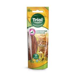 Колбаски из лосося с уткой для кош. Триол PT29 40г 20171002