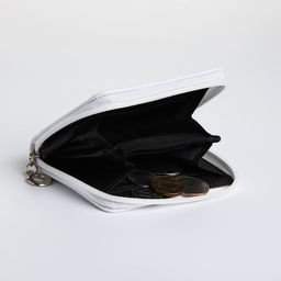 Кошелёк детский на молнии «Выбражулька», белый